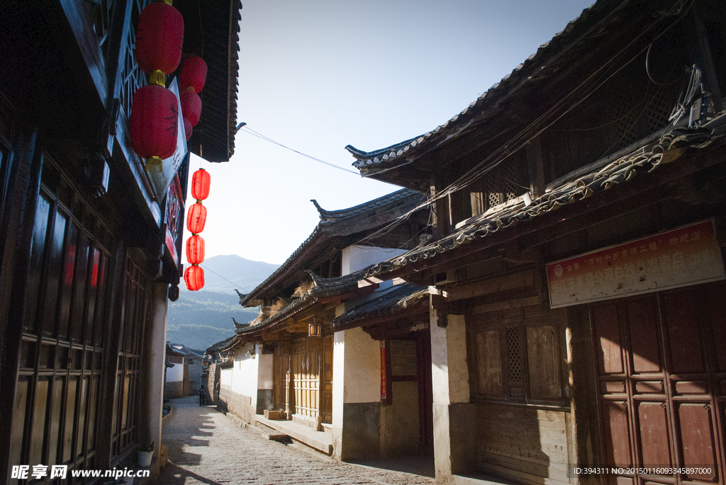 丽江 古建筑 古镇