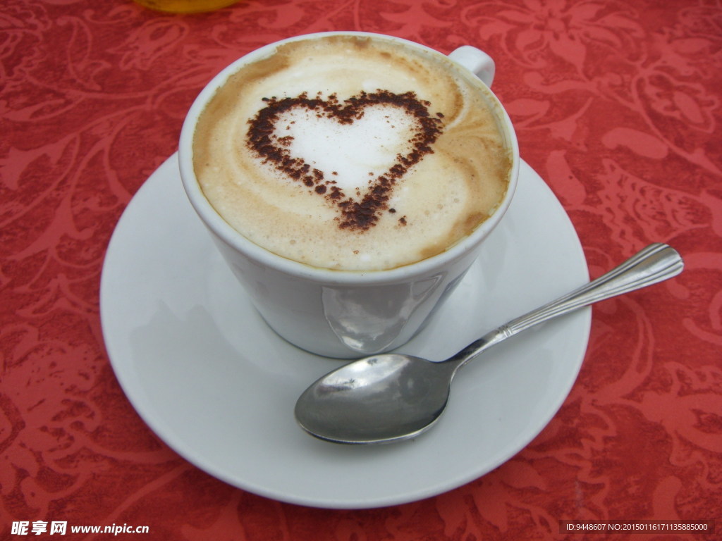 情人节唯美咖啡图片