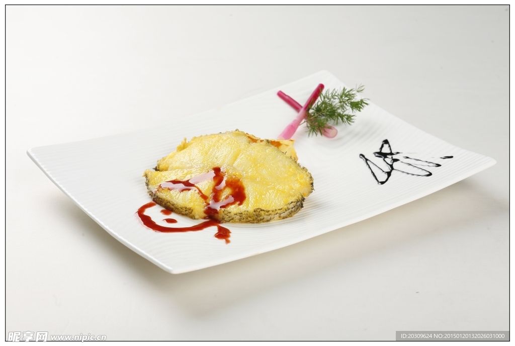 酒香酥皮银鳕鱼