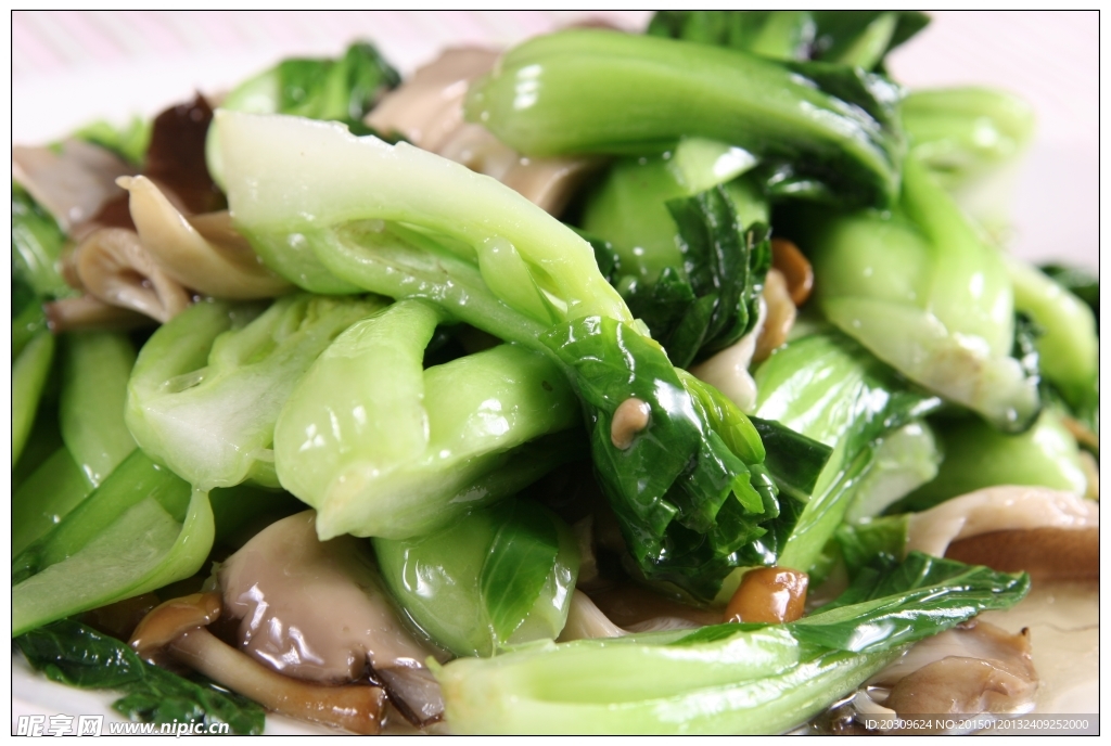 菌菇菜心