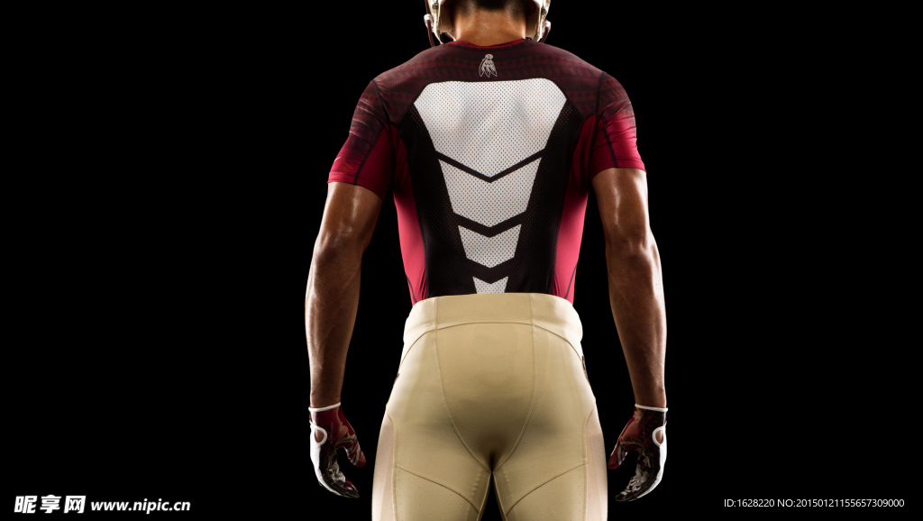 橄榄球装备广告