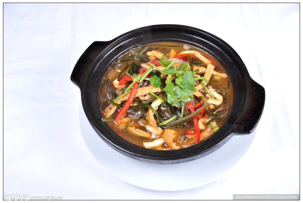 海带粉条炖豆腐