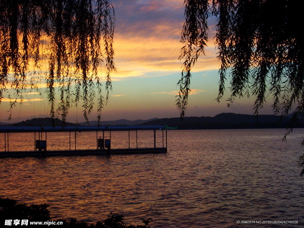 蠡湖晚霞