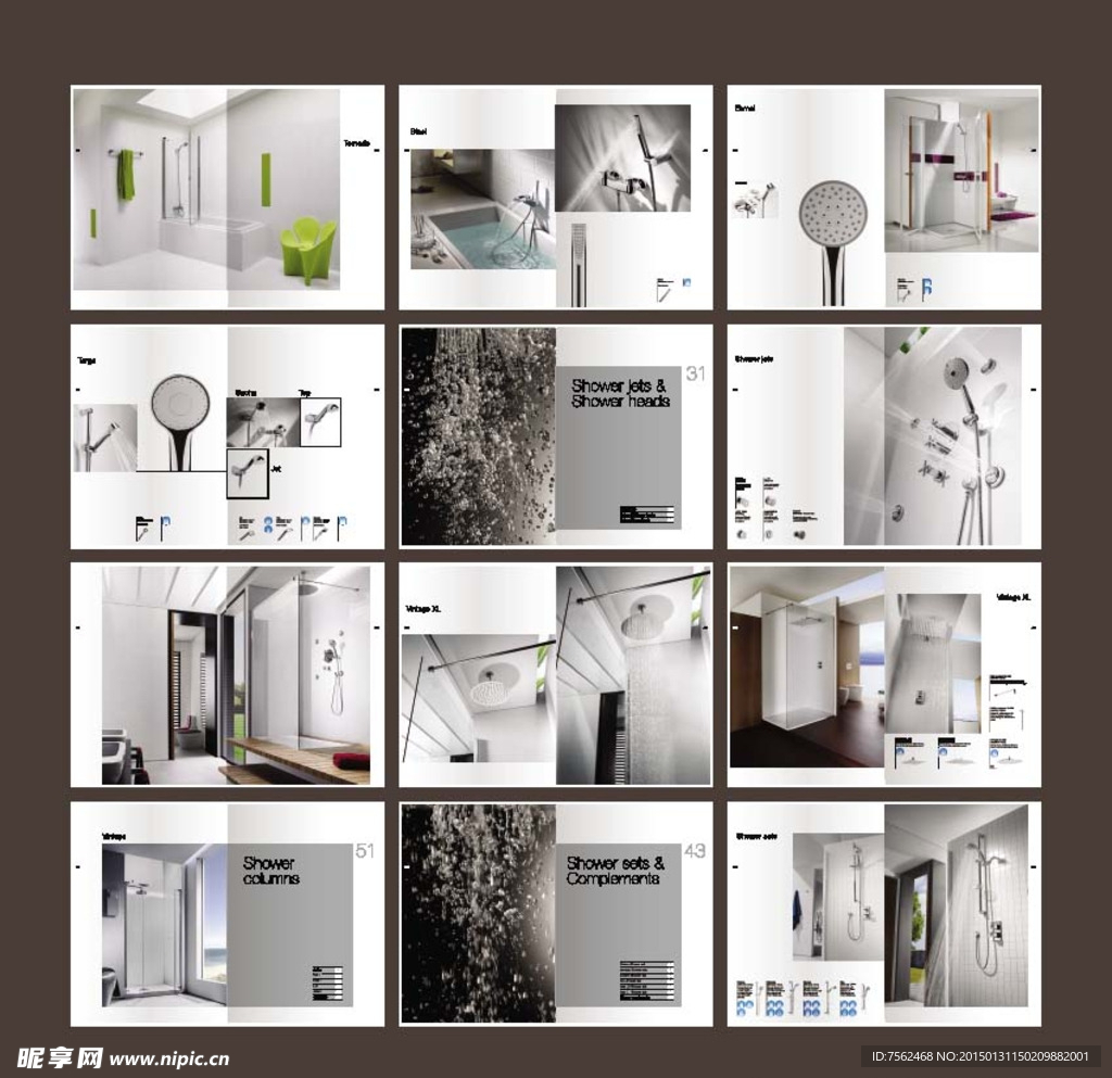 家居建材卫浴洁具画册