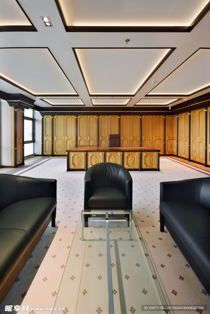 高达上公司前台会客厅室内摄影