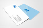 简洁圆角名片创意设计