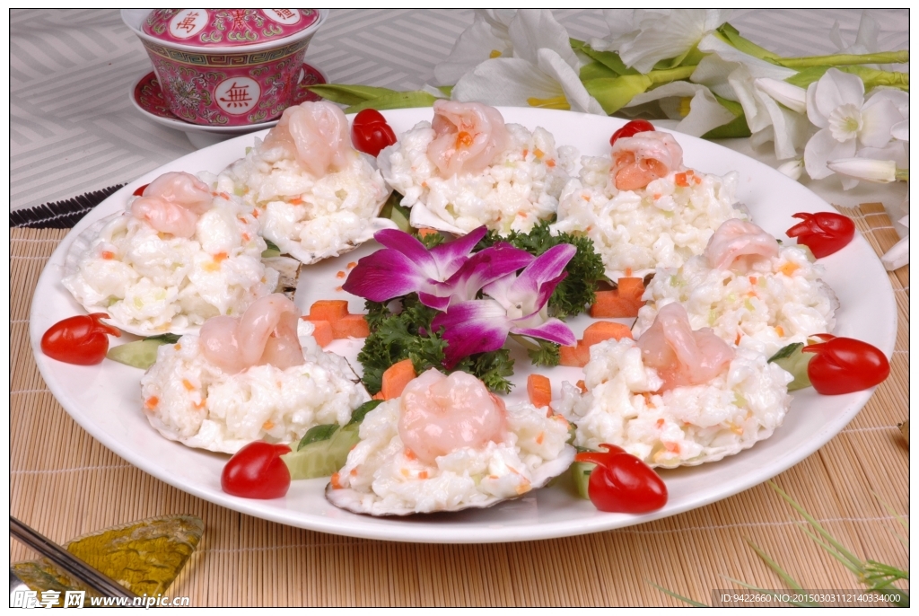 扇贝芙蓉虾