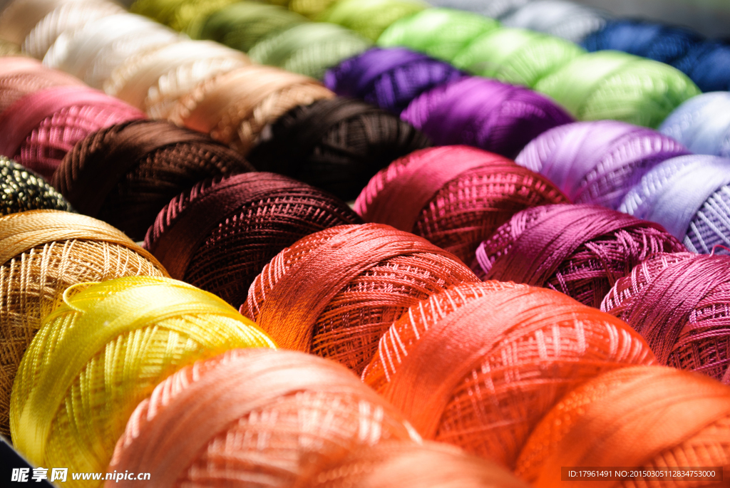 多彩毛线
