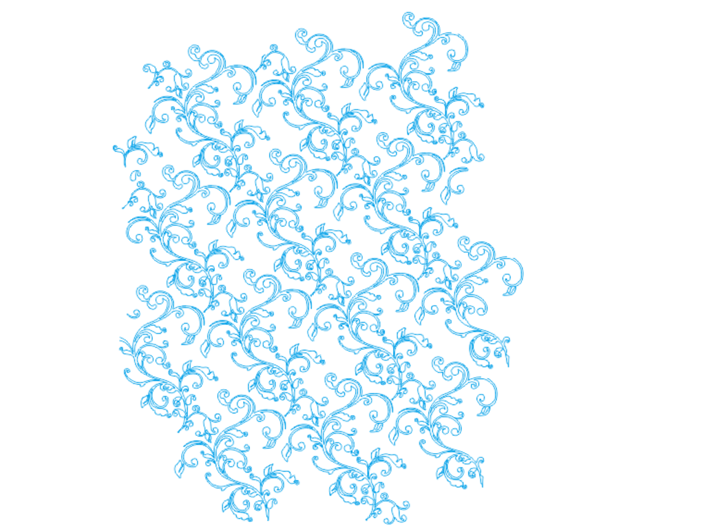 欧式花纹  夜来香