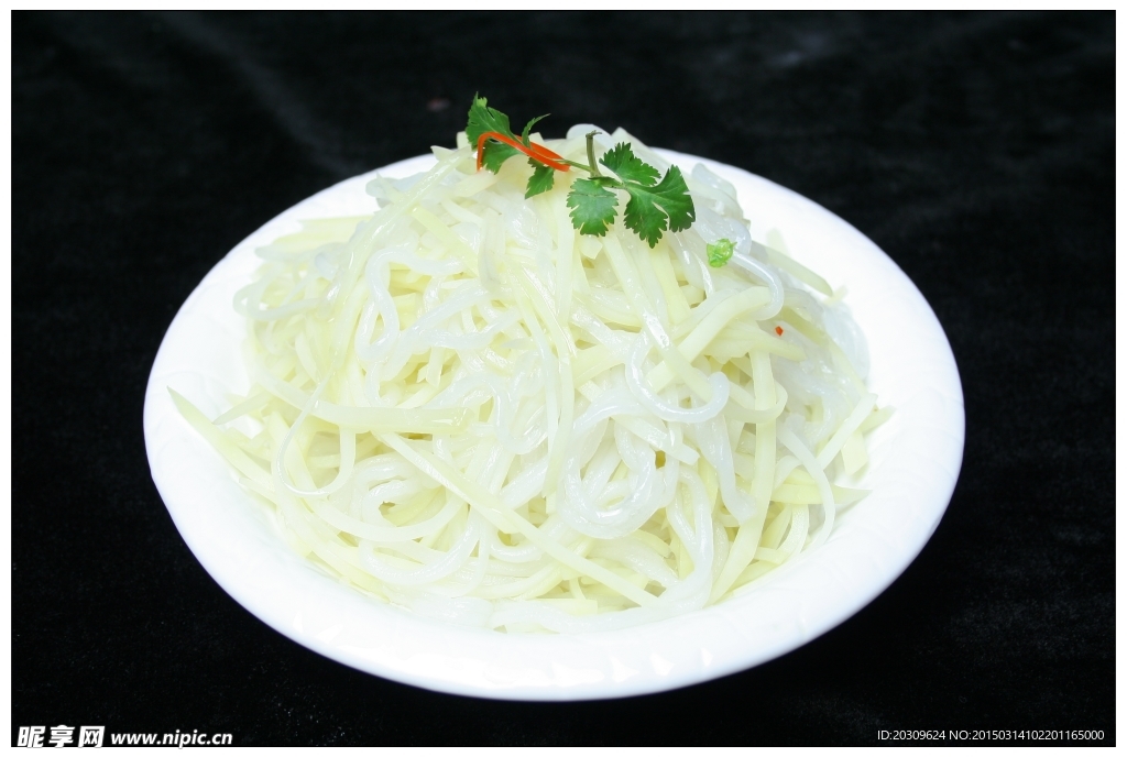 土豆丝拌粉条