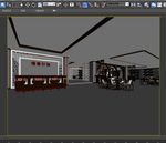 古镇中式灯饰展厅模型