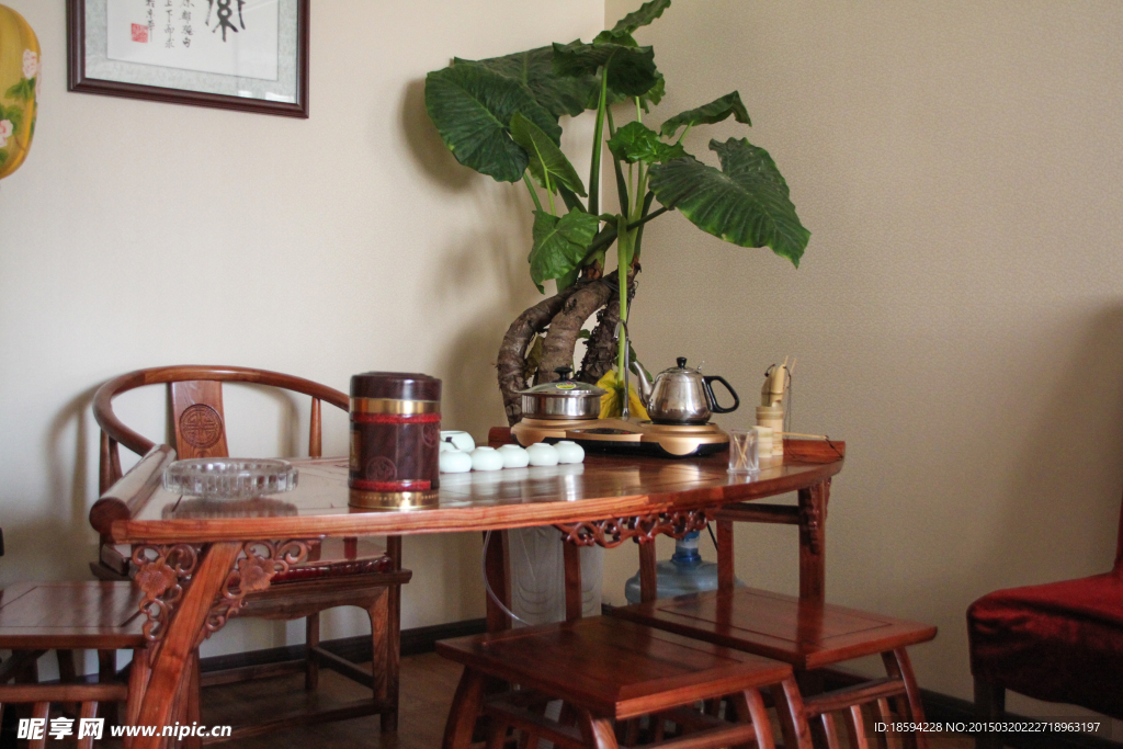 古典茶桌