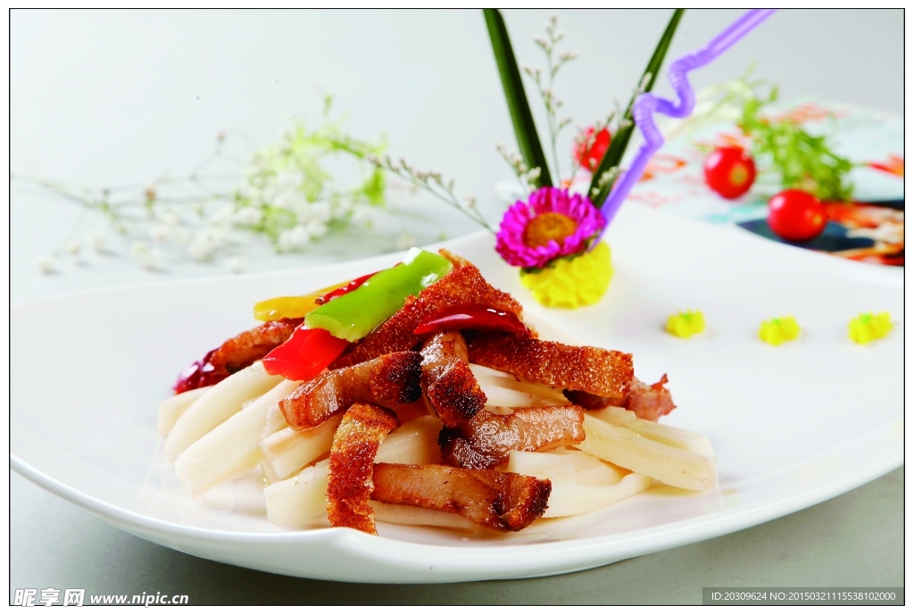 干椒脆藕炭烧肉