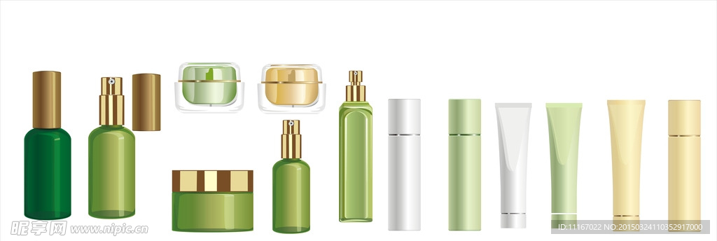 化妆品瓶型