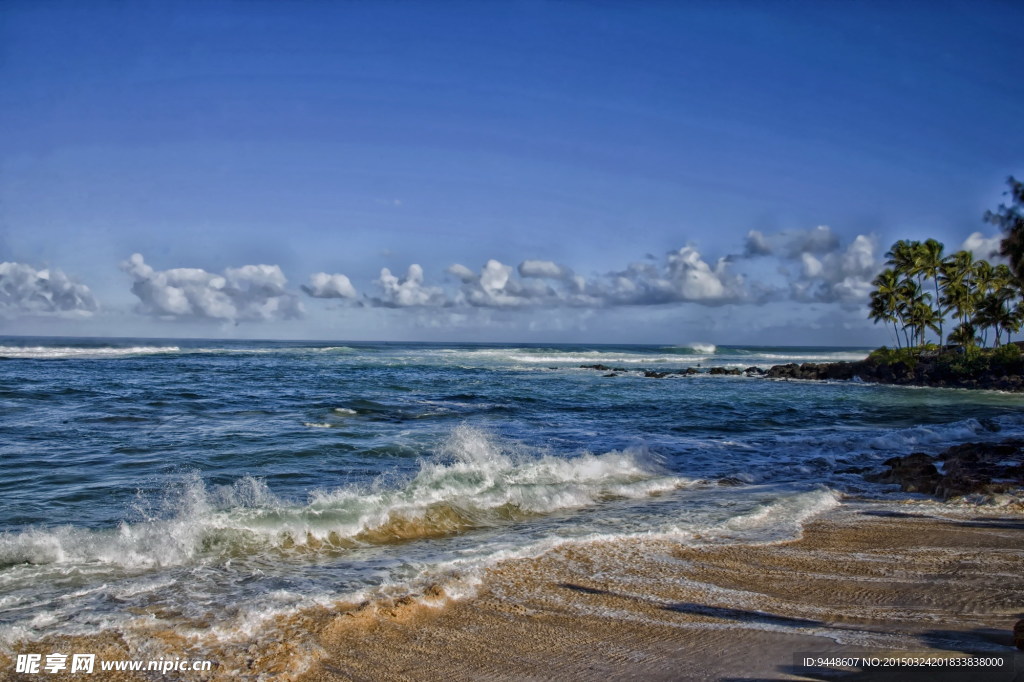 夏威夷北海岸图片