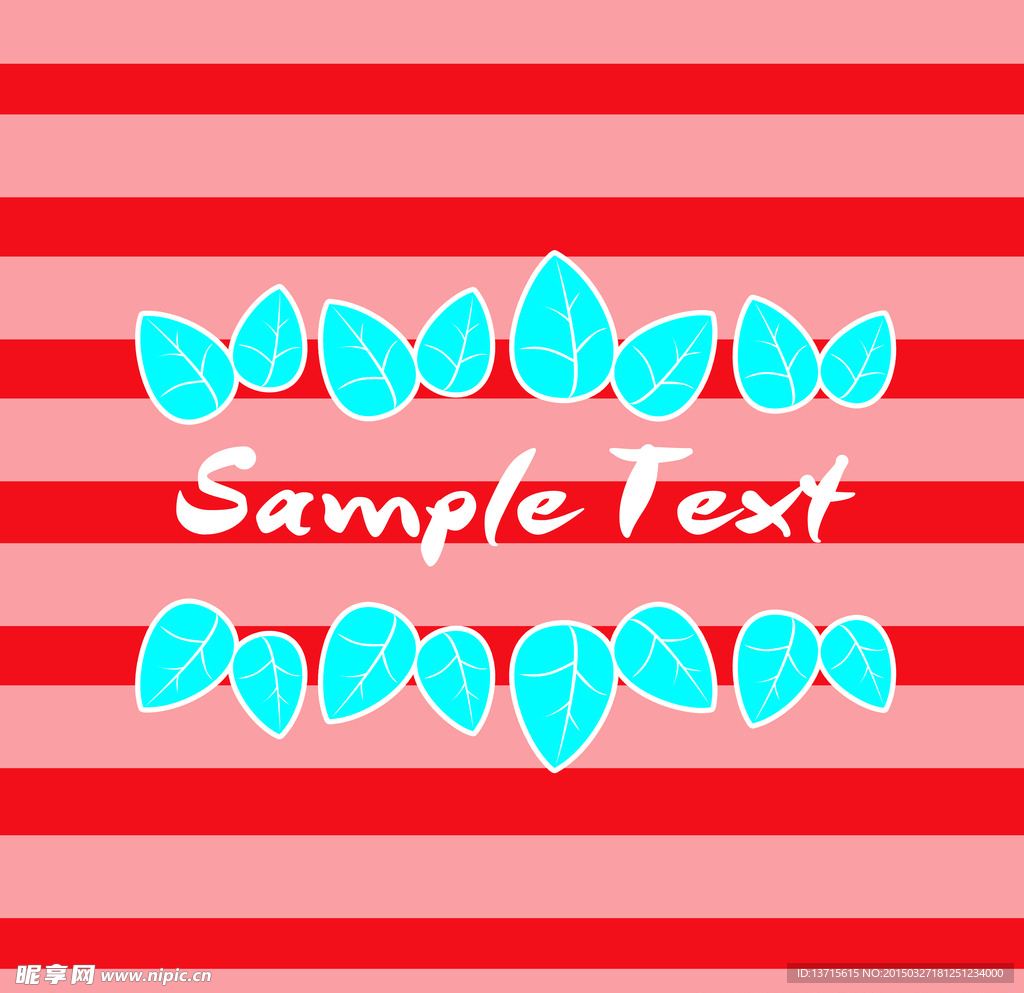 红色条纹卡片封面 高清条纹壁纸