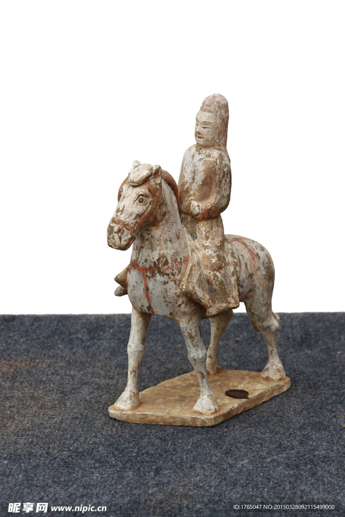 骑马陶俑