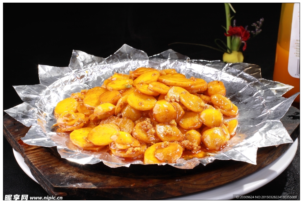 铁板香辣小土豆