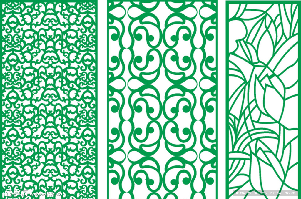 雕花隔断 镂空花形 台板雕刻