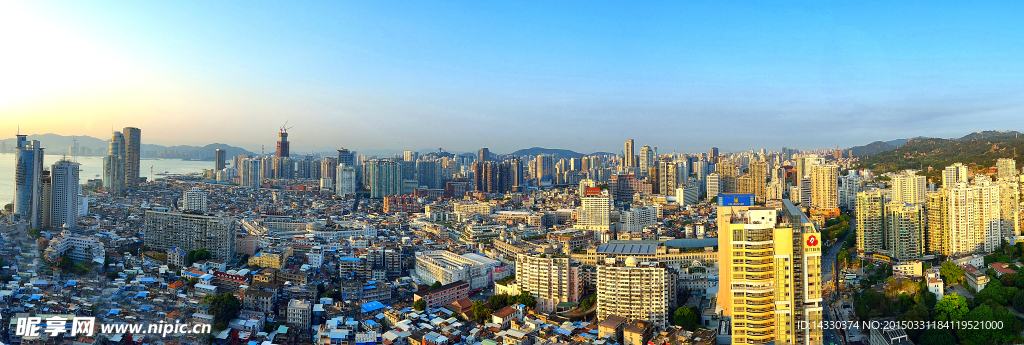 厦门老城区全景