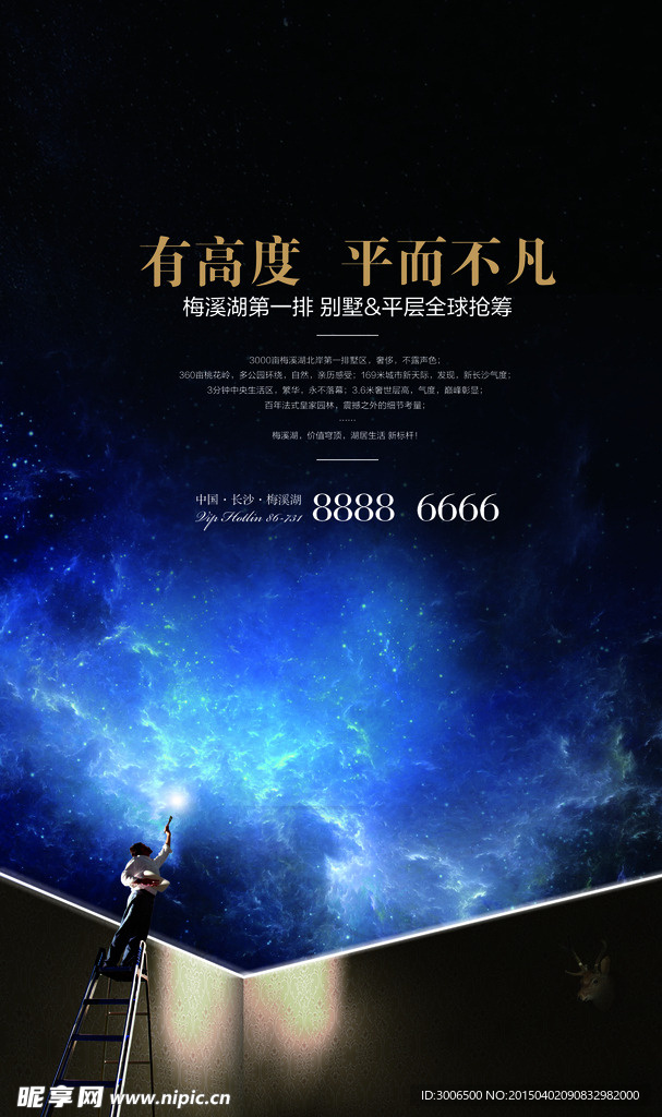 奢华大气 地产广告