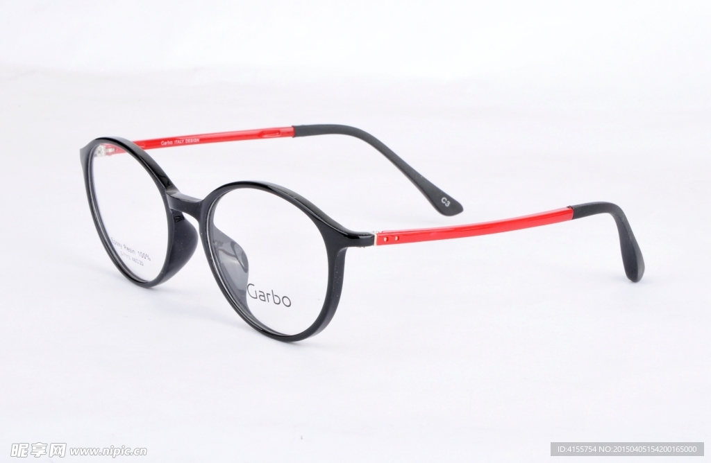 黑色眼镜 红腿眼镜