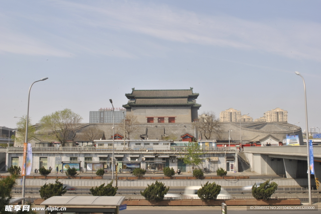 北京城楼 北京德胜门