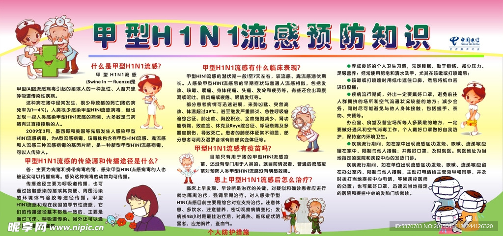 甲型H1N1流感预防知识