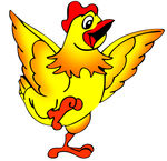 卡通鸡