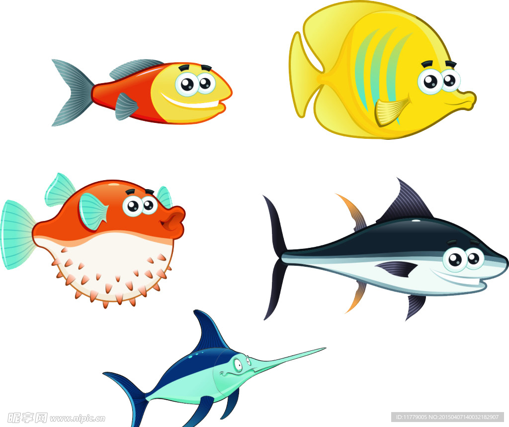 卡通鱼