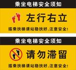 电梯口安全提示