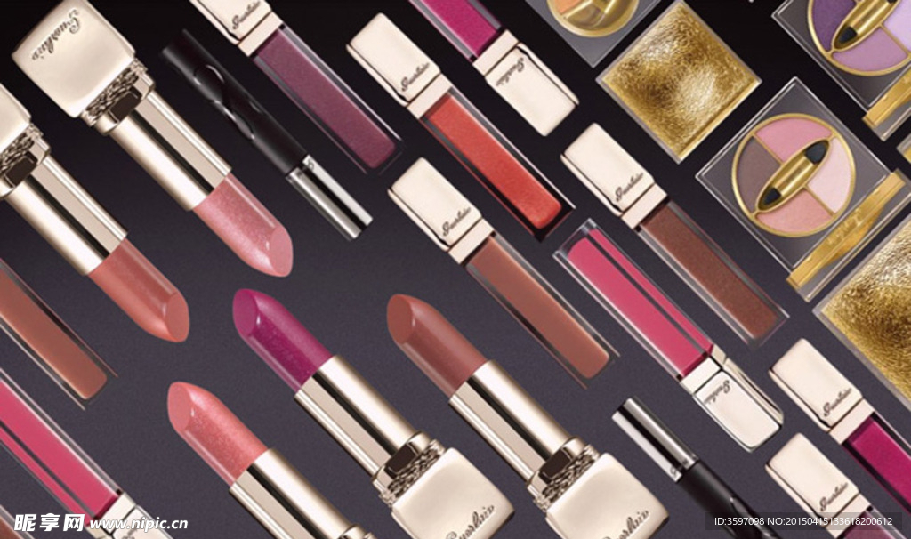 唇膏广告动画片头