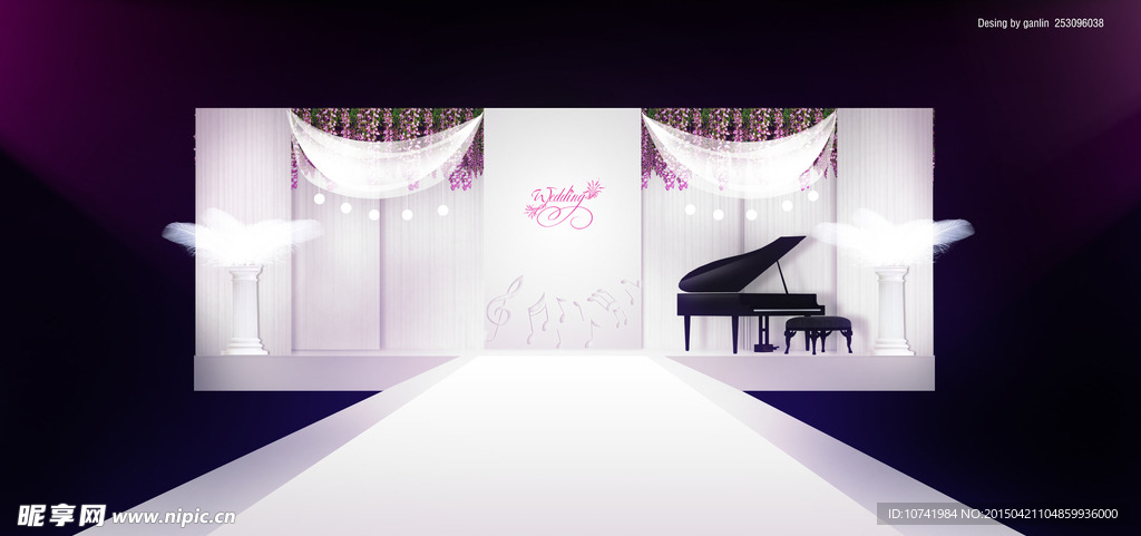 音乐主题婚礼设计