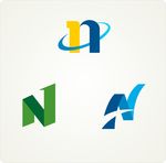 N字母logo