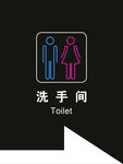 洗手间标识