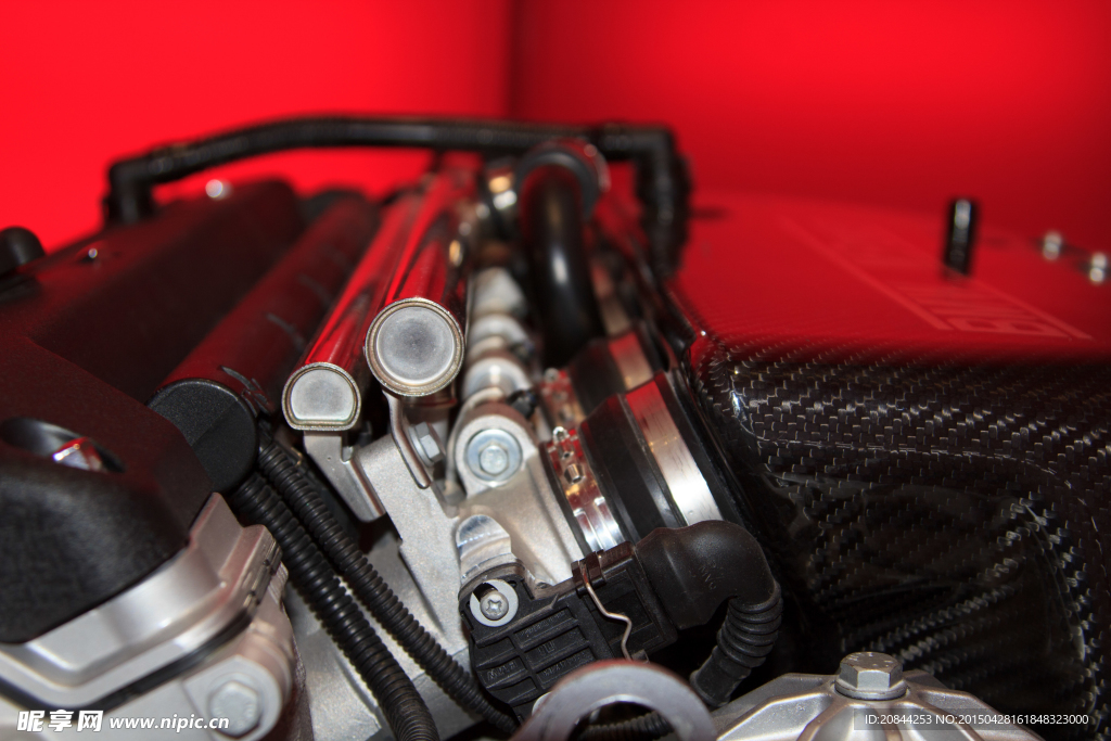 宝马博物馆发动机展览