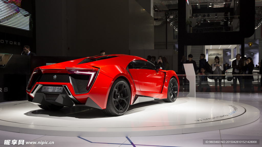 超跑现上海车展