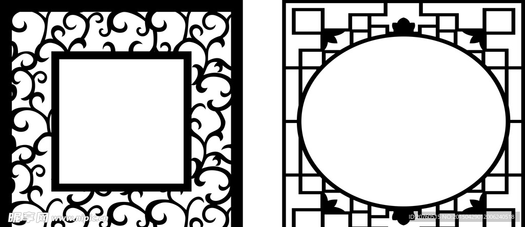图案花纹矢量图