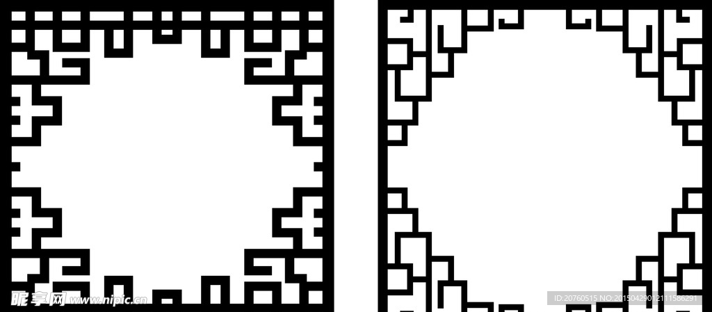 图案花纹矢量图