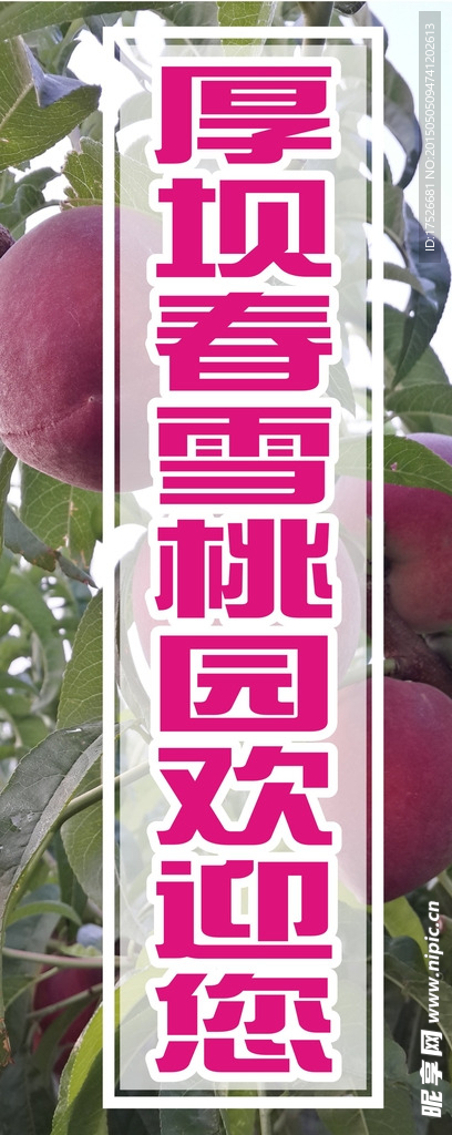 春雪桃园欢迎您