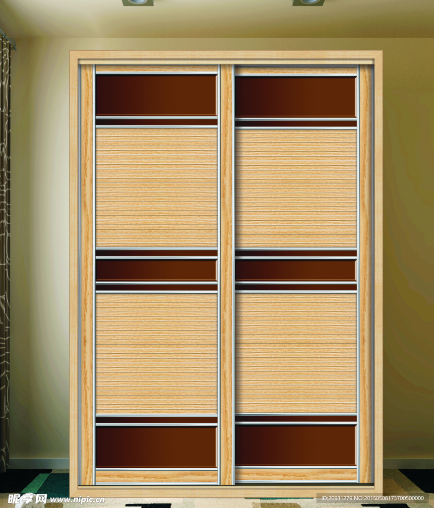 移门  皮革软包门  壁柜门