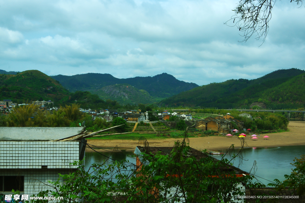 母亲河畔 乡村旅游