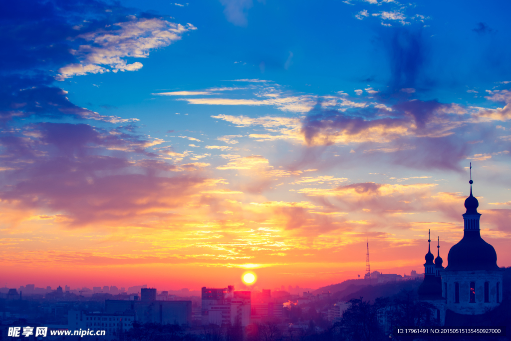 唯美秦皇岛夕阳