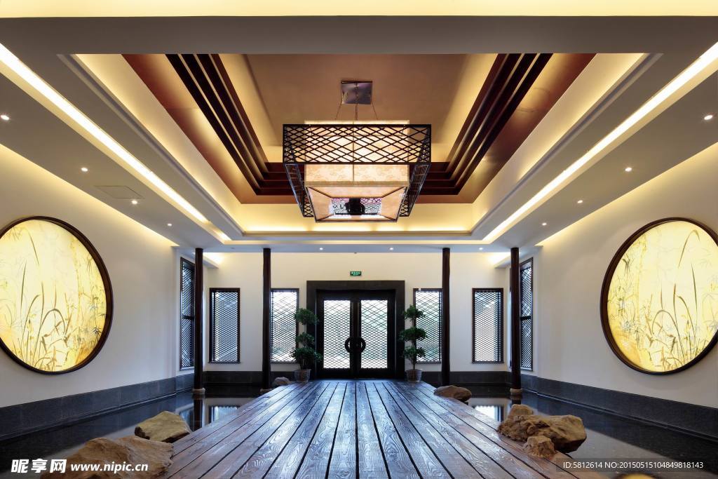 苏式建筑空间前厅设计实景照片