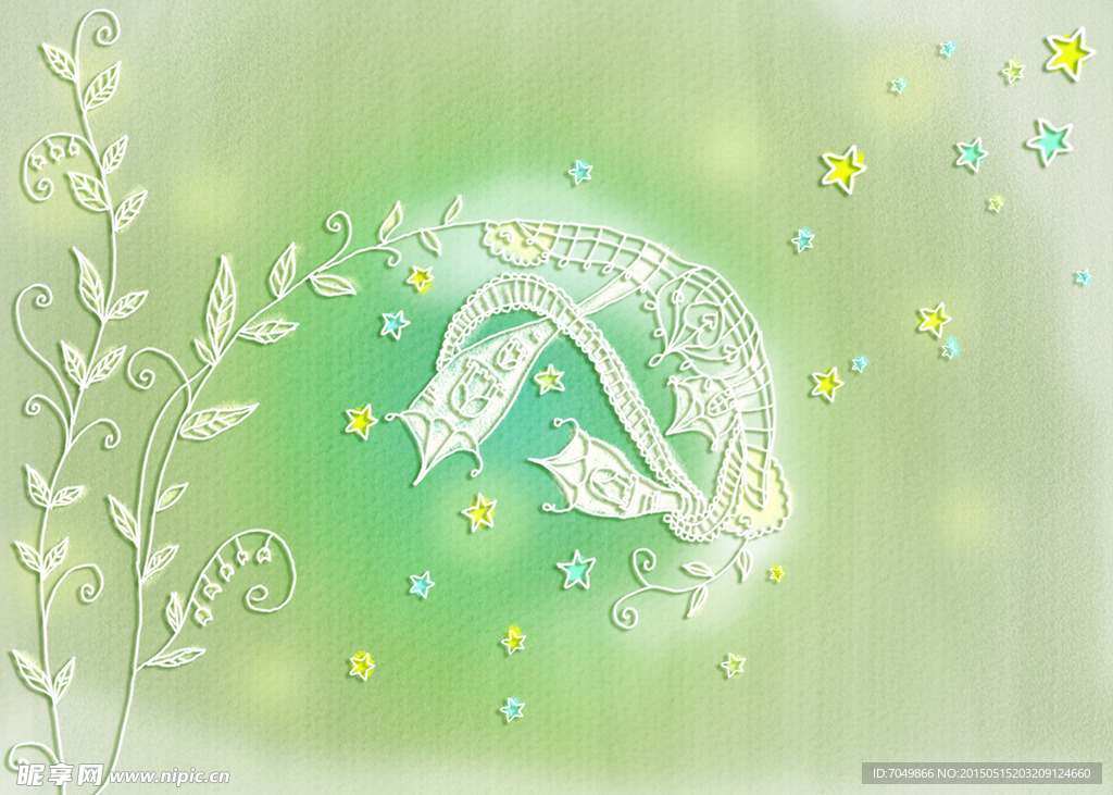 手绘卡通儿童画