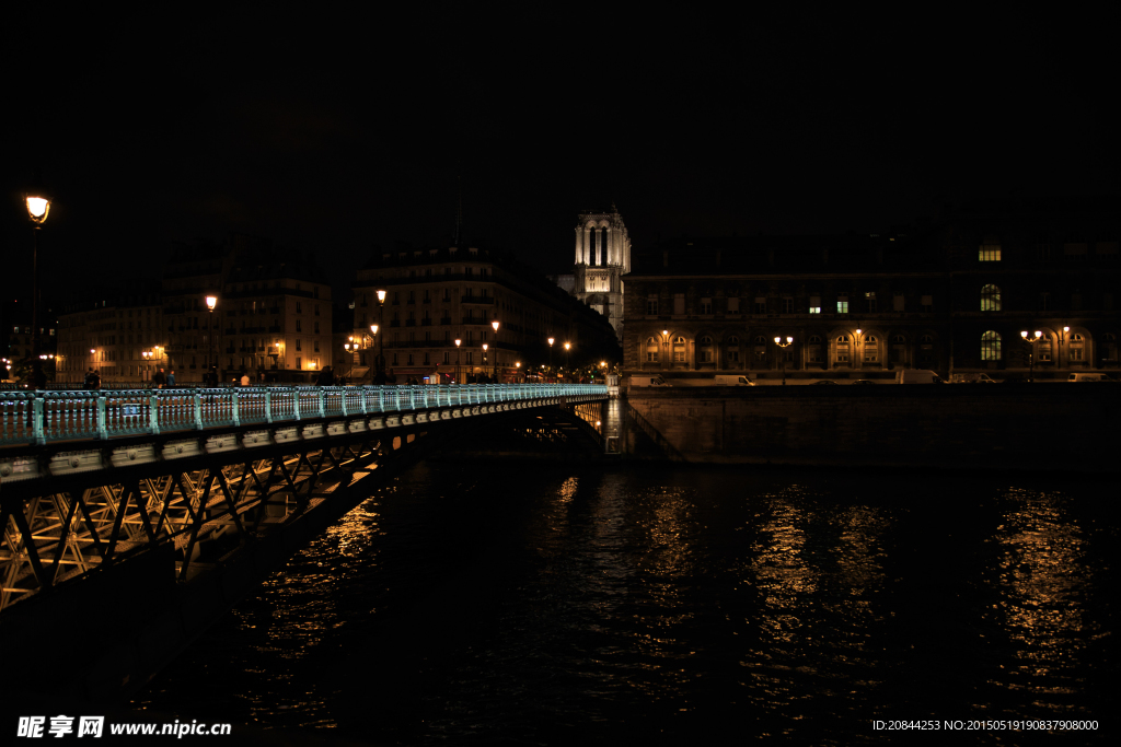 巴黎夜景