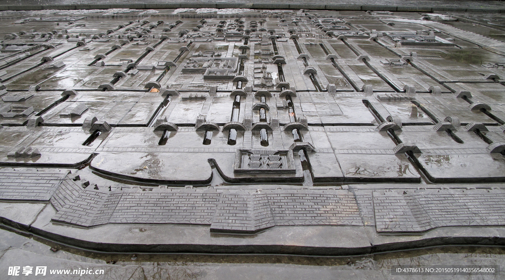 平江图地面浮雕