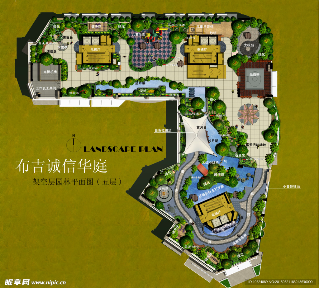 商业景观设计平面图