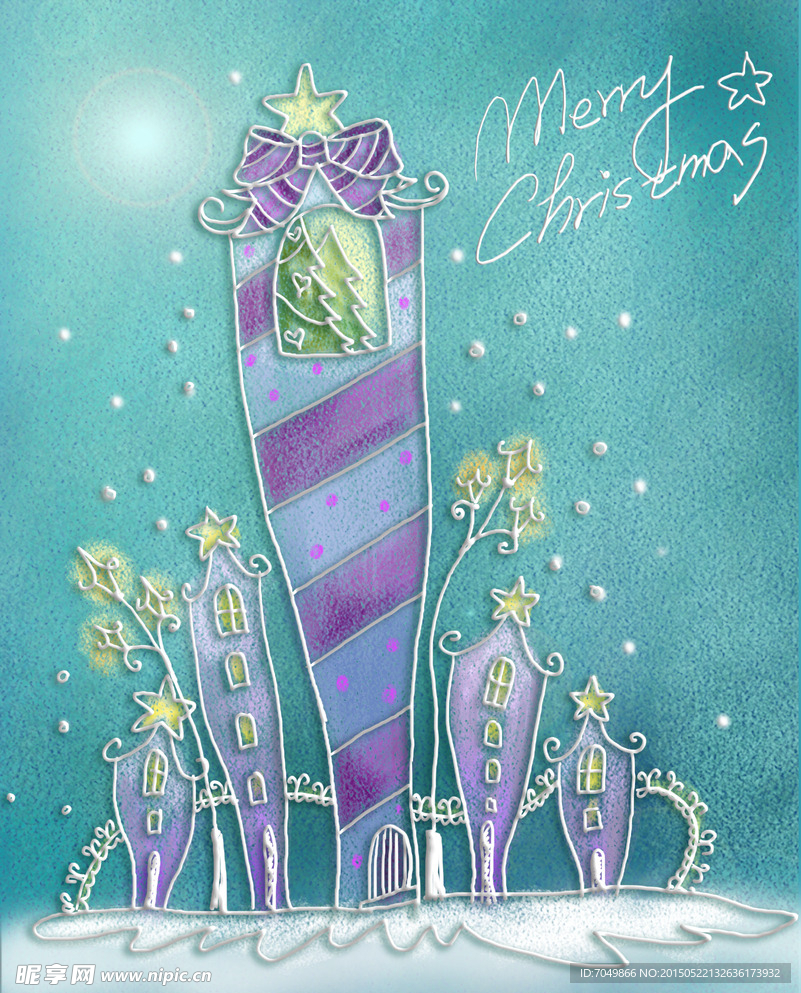 手绘儿童创意画