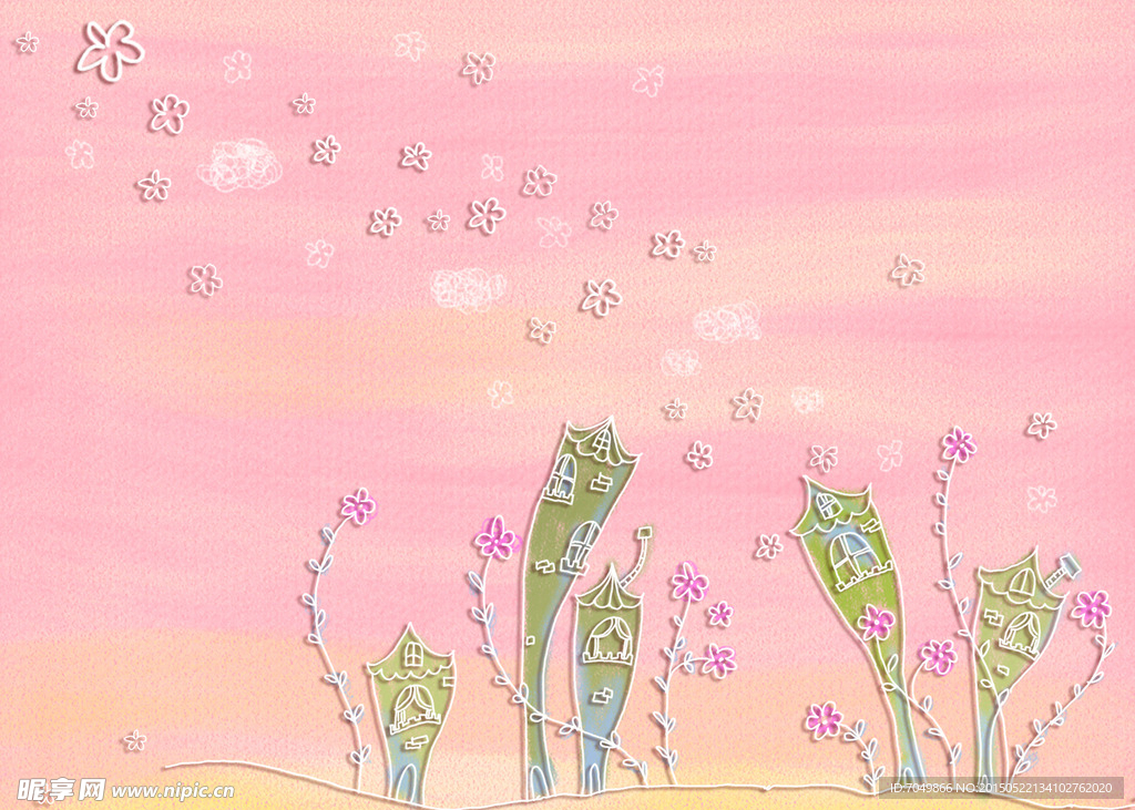 手绘儿童创意画